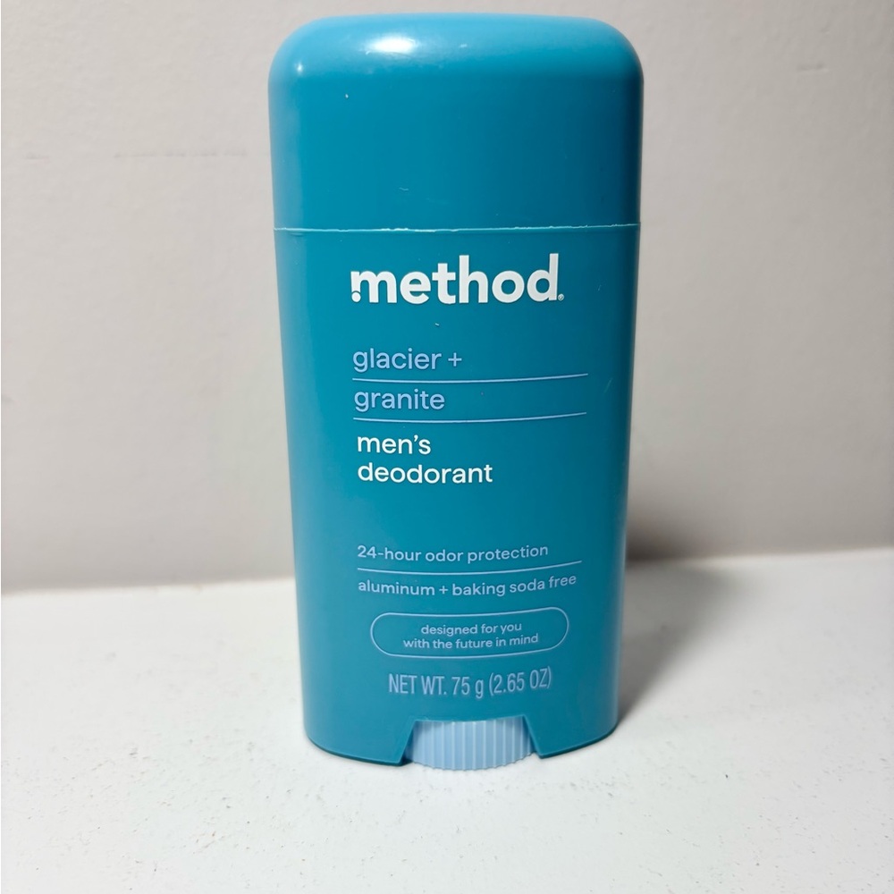 Method Glacier + Granite Men's Deodorant 2.65 Oz Aluminum Free
